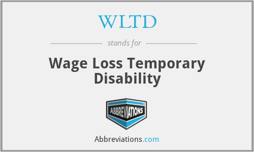 WLTD - Wage Loss Temporary Disability