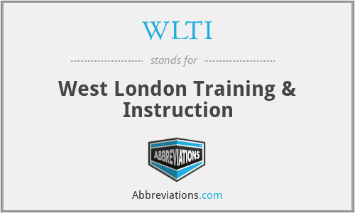 WLTI - West London Training & Instruction