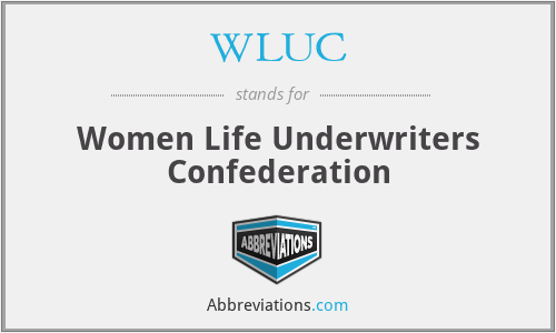 WLUC - Women Life Underwriters Confederation