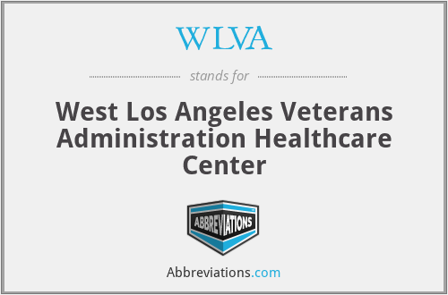WLVA - West Los Angeles Veterans Administration Healthcare Center