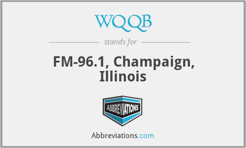 WQQB - FM-96.1, Champaign, Illinois