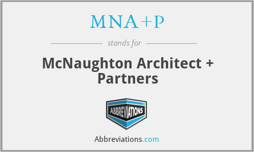 MNA+P - McNaughton Architect + Partners