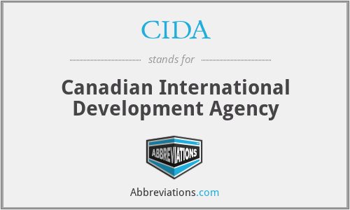 CIDA - Canadian International Development Agency