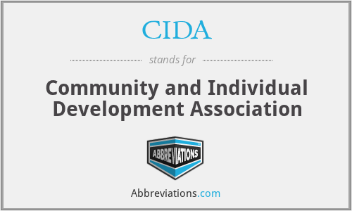 CIDA - Community and Individual Development Association