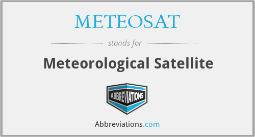 METEOSAT - Meteorological Satellite