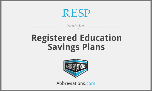 RESP - Registered Education Savings Plans