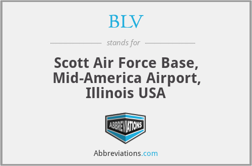 BLV - Scott Air Force Base, Mid-America Airport, Illinois USA
