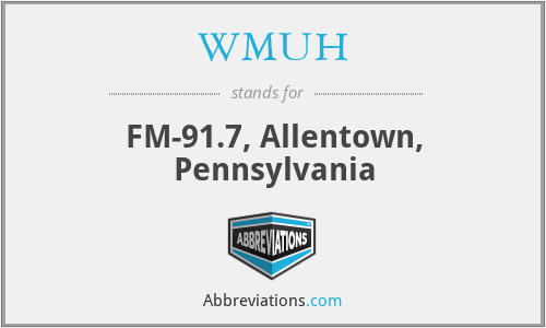 WMUH - FM-91.7, Allentown, Pennsylvania