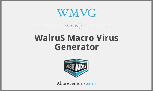 WMVG - WalruS Macro Virus Generator