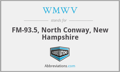 WMWV - FM-93.5, North Conway, New Hampshire