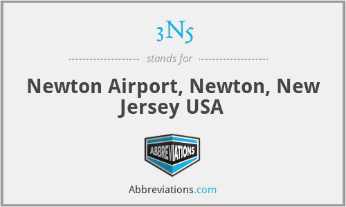 3N5 - Newton Airport, Newton, New Jersey USA