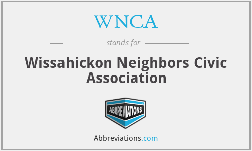 WNCA - Wissahickon Neighbors Civic Association