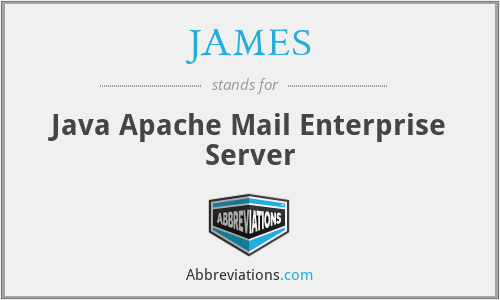 JAMES - Java Apache Mail Enterprise Server