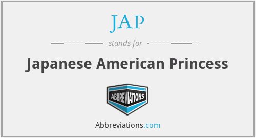 JAP - Japanese American Princess