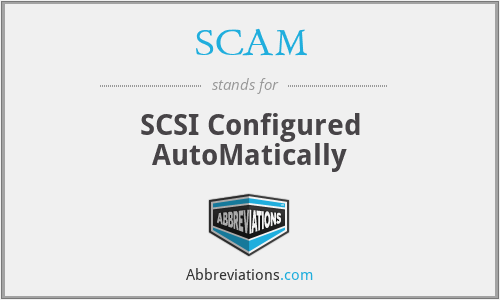 SCAM - SCSI Configured AutoMatically