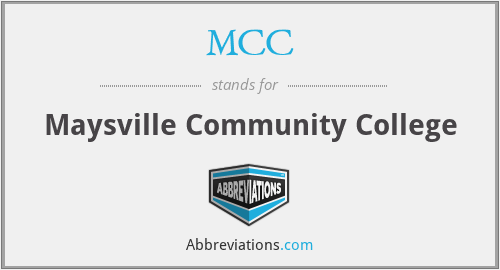 MCC - Maysville Community College