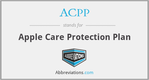 ACPP - Apple Care Protection Plan