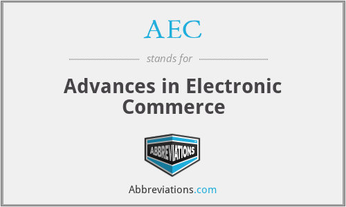 AEC - Advances in Electronic Commerce