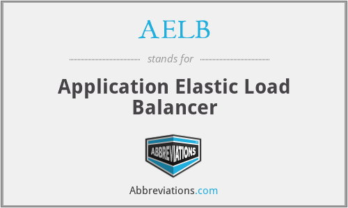 AELB - Application Elastic Load Balancer