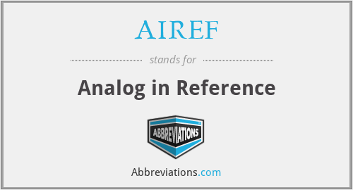 AIREF - Analog in Reference