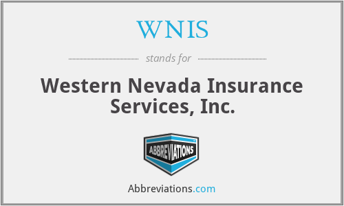 WNIS - Western Nevada Insurance Services, Inc.