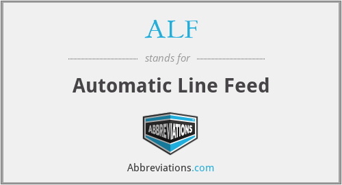 ALF - Automatic Line Feed