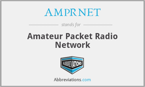 AMPRNET - Amateur Packet Radio Network