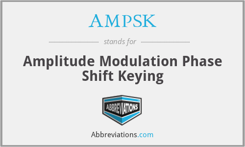 AMPSK - Amplitude Modulation Phase Shift Keying