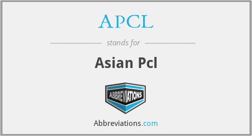 APCL - Asian Pcl