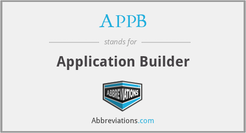 APPB - Application Builder
