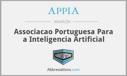 APPIA - Associacao Portuguesa Para a Inteligencia Artificial