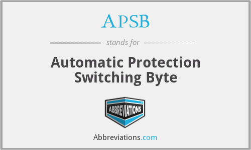 APSB - Automatic Protection Switching Byte