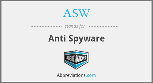 ASW - Anti Spyware