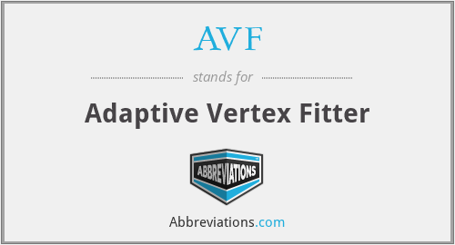 AVF - Adaptive Vertex Fitter