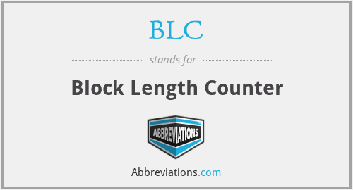 BLC - Block Length Counter