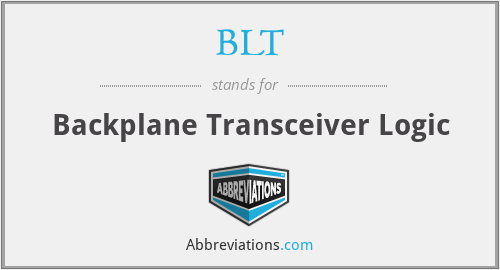 BLT - Backplane Transceiver Logic
