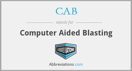 CAB - Computer Aided Blasting