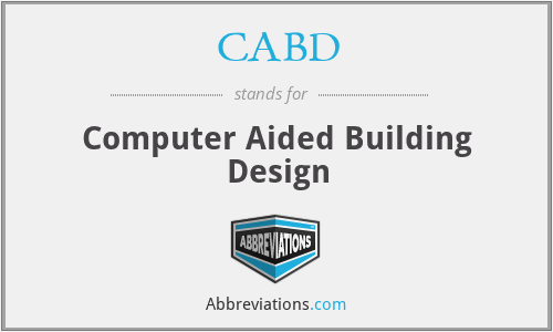 CABD - Computer Aided Building Design