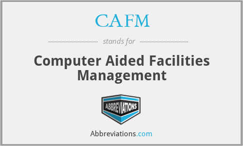 CAFM - Computer Aided Facilities Management