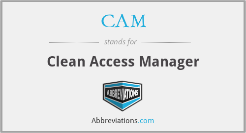 CAM - Clean Access Manager