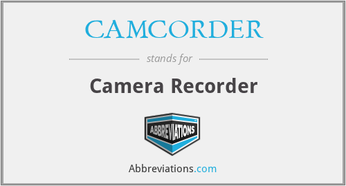 CAMCORDER - Camera Recorder