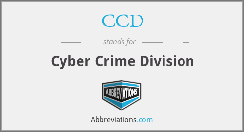 CCD - Cyber Crime Division