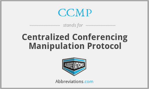 CCMP - Centralized Conferencing Manipulation Protocol