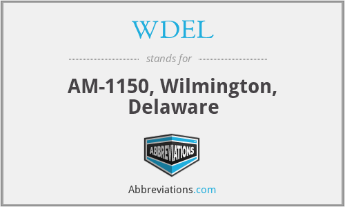 WDEL - AM-1150, Wilmington, Delaware