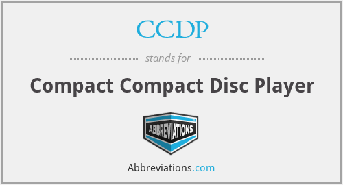 CCDP - Compact Compact Disc Player