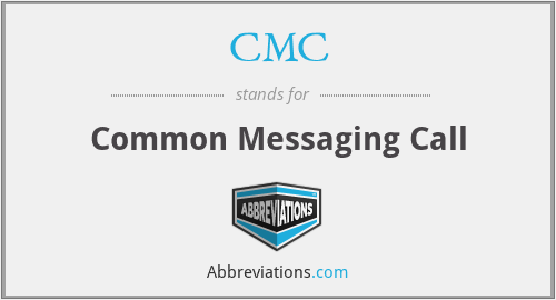 CMC - Common Messaging Call