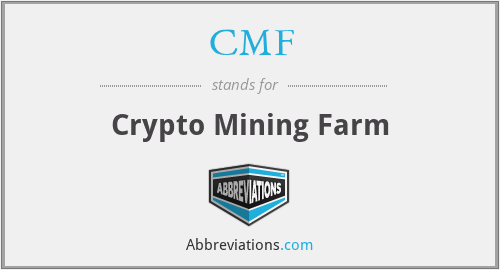 CMF - Crypto Mining Farm