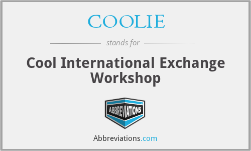 COOLIE - Cool International Exchange Workshop