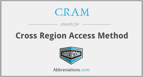 CRAM - Cross Region Access Method