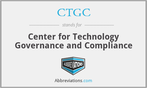 CTGC - Center for Technology Governance and Compliance